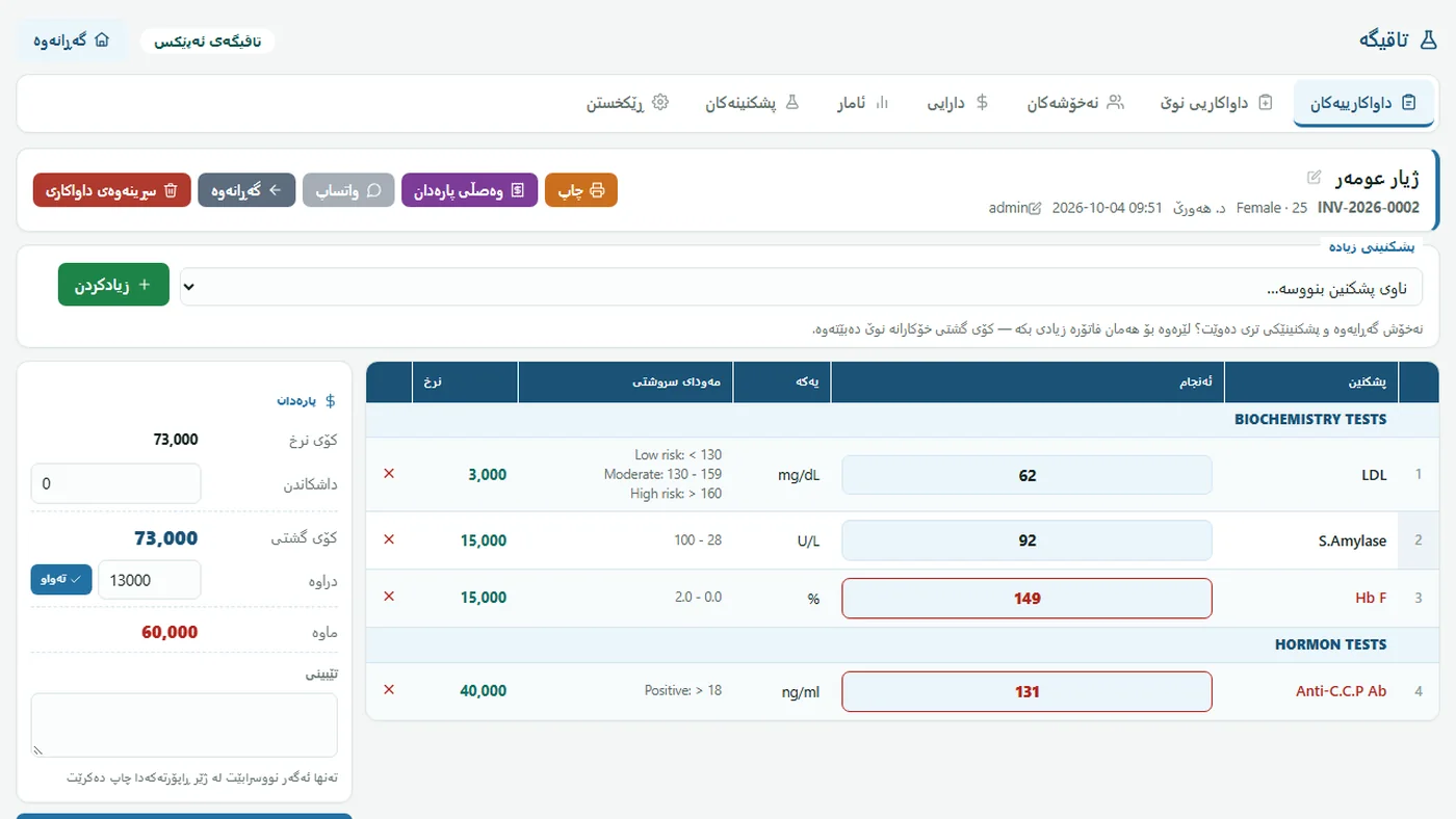 تاقیگەی ئەپێکس — ئۆنلاین — نووسینی ئەنجام